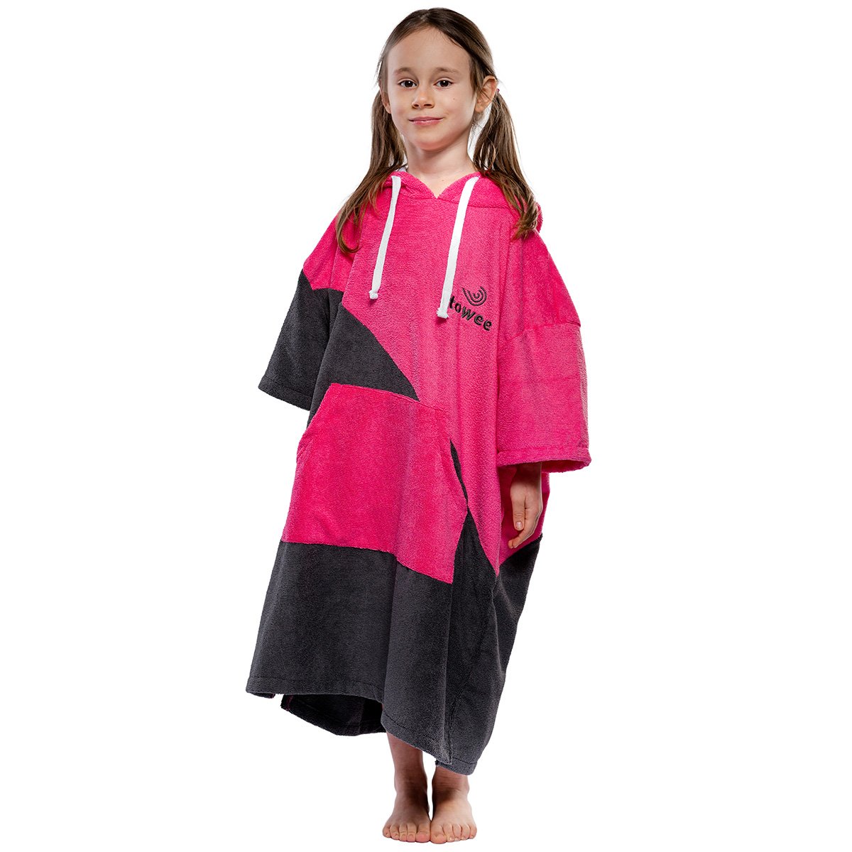 Surf's Surf's Surf Poncho Double Pink, 60 x 80 cm