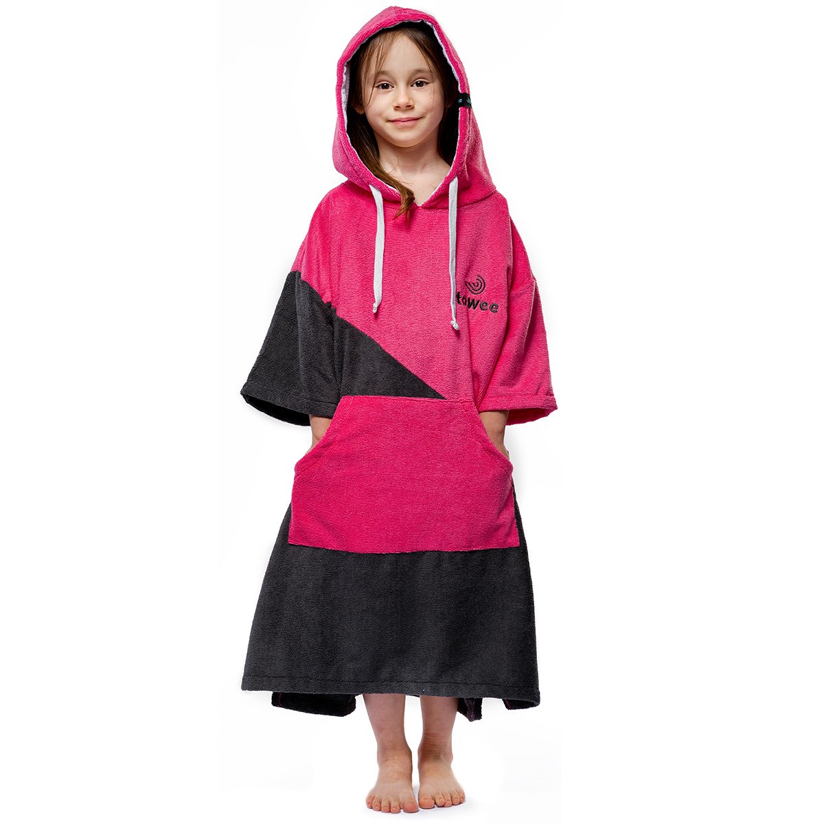 Surf's Surf's Surf Poncho Double Pink, 60 x 80 cm
