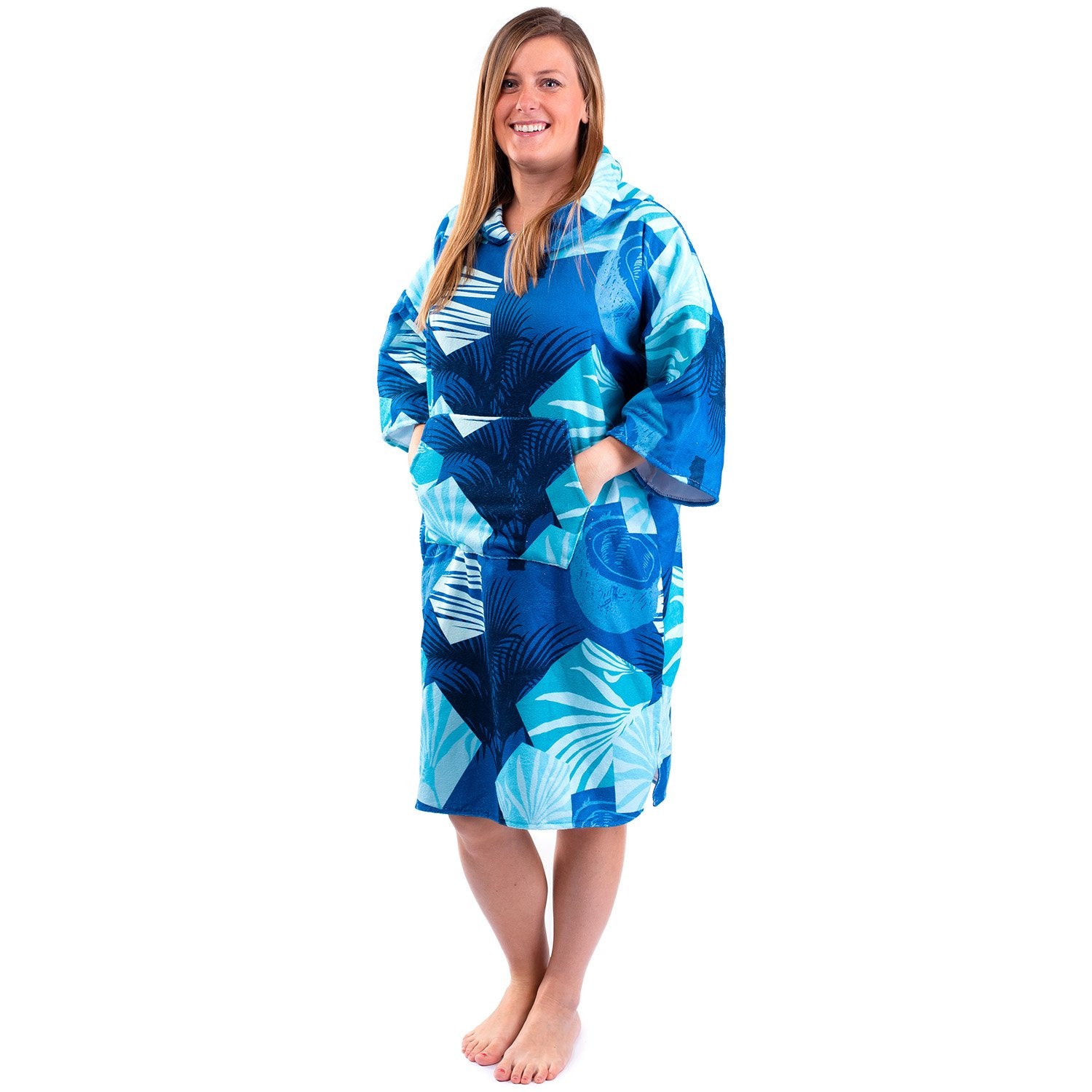 Surf Poncho Blue Lagoon, 70 x 100 cm