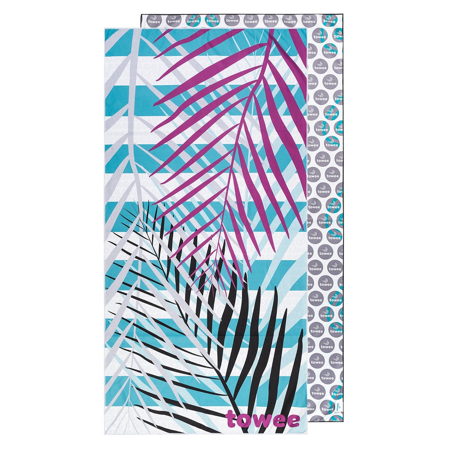 Telo ad asciugatura rapida PALMS PINK