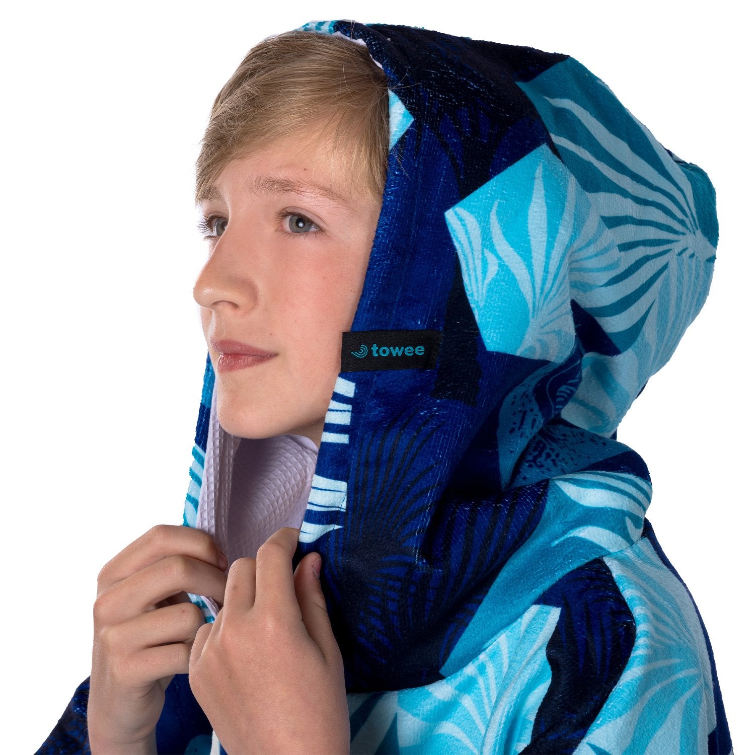 Adolescente Surf Poncho BLUE LAGOON, 60 x 90 cm